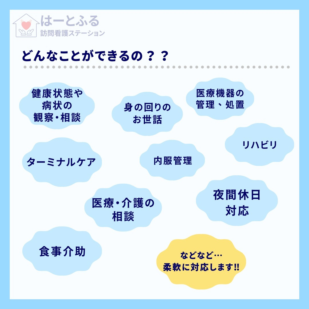 田原市のはーとふる訪問看護ステーションを知っていますか？🌸